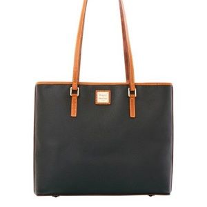 Dooney & Bourke.  Black Whitney Leather Tote